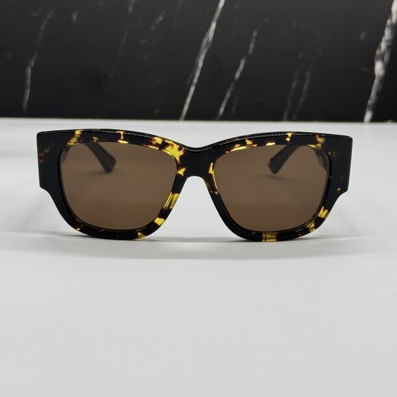 NEW BOTTEGA VENETA BV1026S 002 HAVANA WOMEN SUNGLASSES BOTTEGA VENETA - Picture 3 of 11